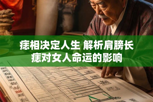 痣相学靠谱吗 痣的位置如何影响命运