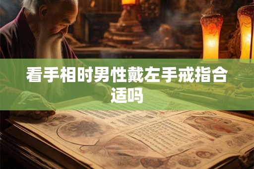 看手相时男性戴左手戒指合适吗