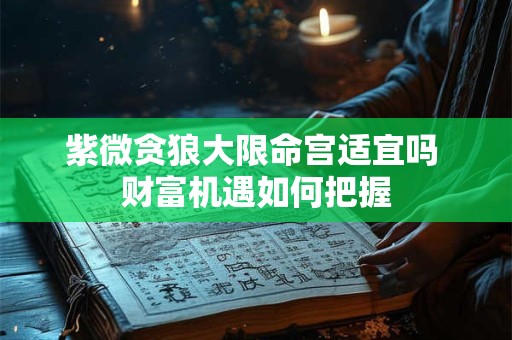 紫微贪狼大限命宫适宜吗 运势发展会如何