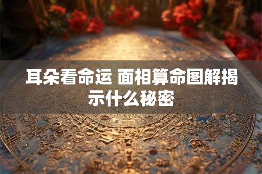 耳朵看命运 面相算命图解揭示什么秘密