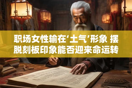 职场女性输在‘土气’形象 摆脱刻板印象能否迎来命运转机