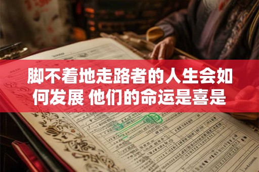 脚不着地走路者的人生会如何发展 他们的命运是喜是悲