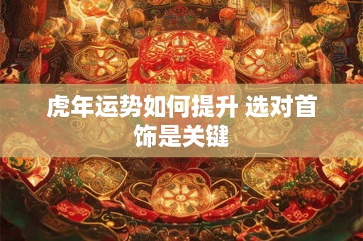 虎年运势如何提升 选对首饰是关键