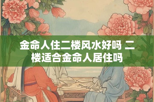 金命人住二楼风水好吗 二楼适合金命人居住吗