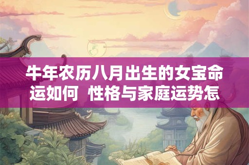 牛年农历八月出生的女宝命运如何  性格与家庭运势怎样
