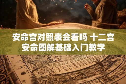 安命宫对照表会看吗 十二宫安命图解基础入门教学