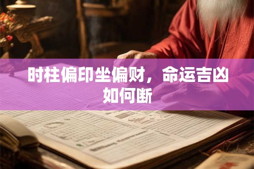 时柱偏印坐偏财，命运吉凶如何断