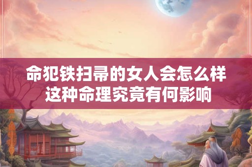 命犯铁扫帚的女人会怎么样 这种命理究竟有何影响