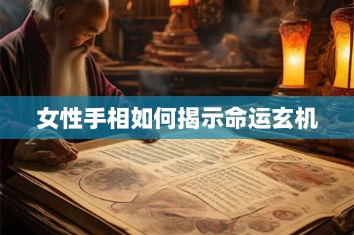 女性手相如何揭示命运玄机