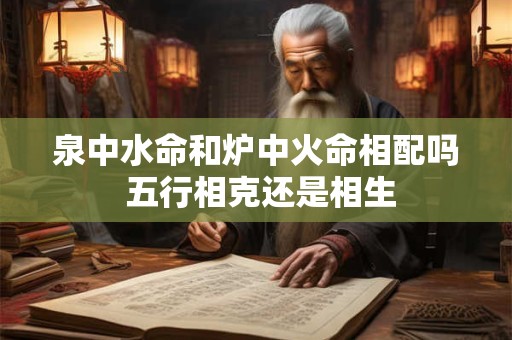 泉中水命和炉中火命相配吗 五行相克还是相生