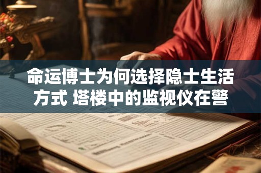 命运博士为何选择隐士生活方式 塔楼中的监视仪在警惕着什么