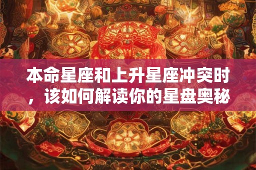 本命星座和上升星座冲突时，该如何解读你的星盘奥秘