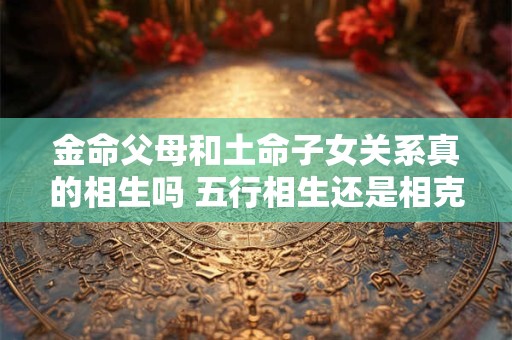 金命父母和土命子女关系真的相生吗 五行相生还是相克