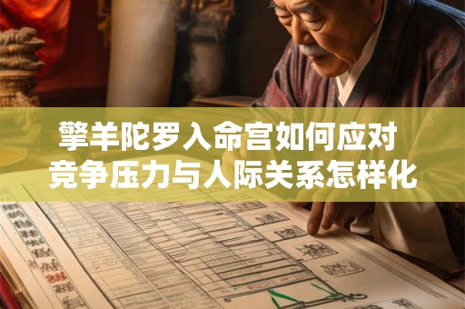擎羊陀罗入命宫如何应对 竞争压力与人际关系怎样化解
