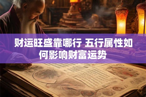 财运旺盛靠哪行 五行属性如何影响财富运势
