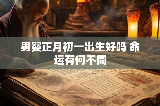 男婴正月初一出生好吗 命运有何不同