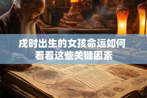 详细阅读:戌时出生的女孩命运如何 看看这些关键因素 戌时出生的女孩命运如何 看看这些关键因素