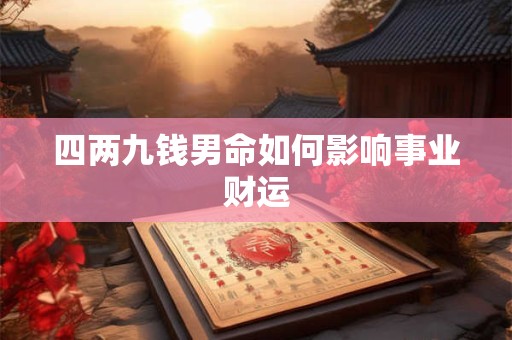 四两九钱男命如何影响事业财运