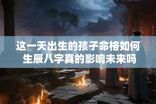 这一天出生的孩子命格如何 生辰八字真的影响未来吗