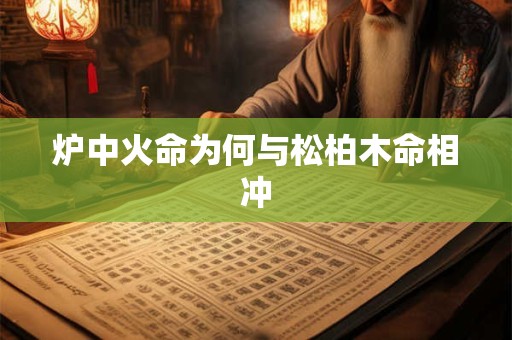 炉中火命为何与松柏木命相冲