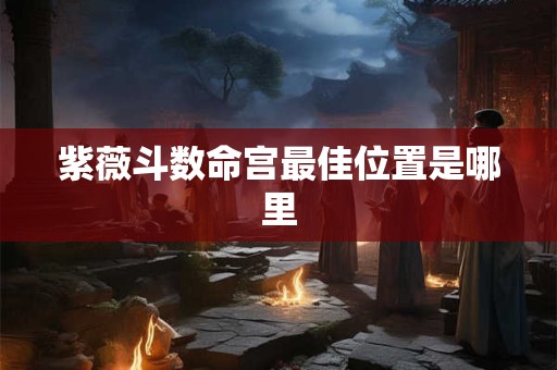 紫薇斗数命宫最佳位置是哪里