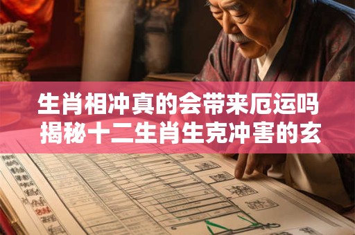 生肖相冲真的会带来厄运吗 揭秘十二生肖生克冲害的玄机