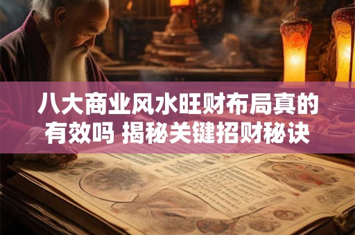 八大商业风水旺财布局真的有效吗 揭秘关键招财秘诀