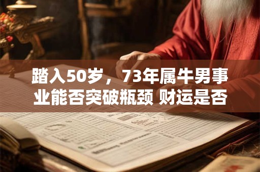 踏入50岁，73年属牛男事业能否突破瓶颈 财运是否稳步上升