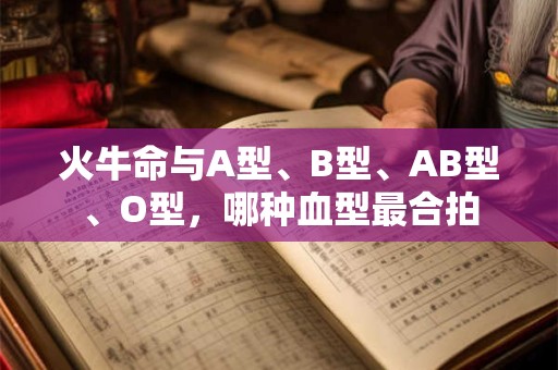 火牛命与A型、B型、AB型、O型，哪种血型最合拍