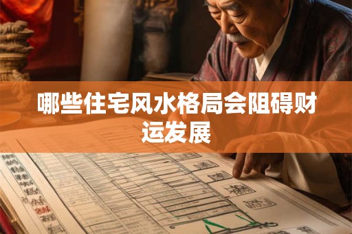 哪些住宅风水格局会阻碍财运发展