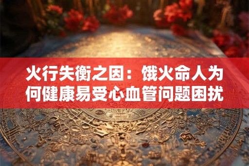 火行失衡之因：饿火命人为何健康易受心血管问题困扰