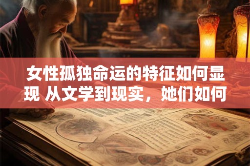 女性孤独命运的特征如何显现 从文学到现实，她们如何面对这种境遇