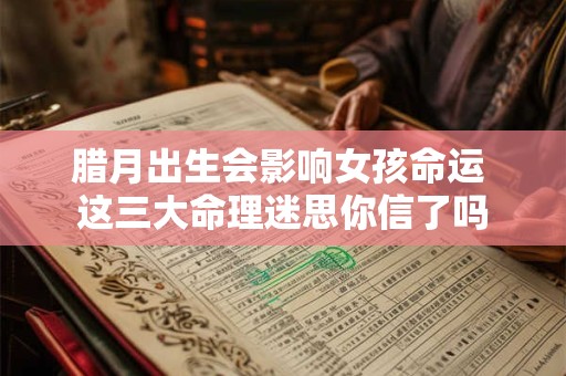 腊月出生会影响女孩命运 这三大命理迷思你信了吗