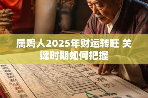 属鸡人2025年财运转旺 关键时期如何把握