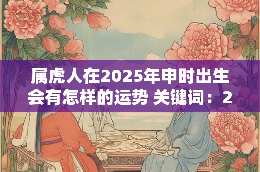 属虎人在2025年申时出生会有怎样的运势 关键词：2025年、命运