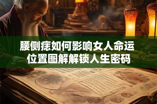 腰侧痣如何影响女人命运 位置图解解锁人生密码