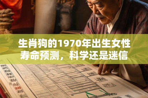 生肖狗的1970年出生女性寿命预测，科学还是迷信