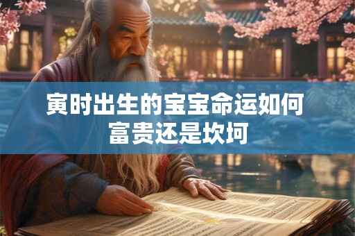 寅时出生的宝宝命运如何 富贵还是坎坷