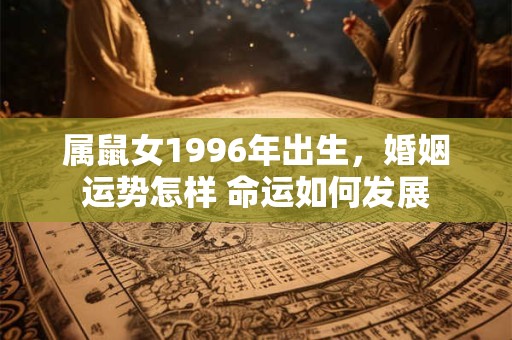 属鼠女1996年出生，婚姻运势怎样 命运如何发展