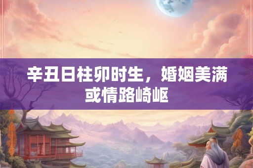 辛丑日柱卯时生，婚姻美满或情路崎岖