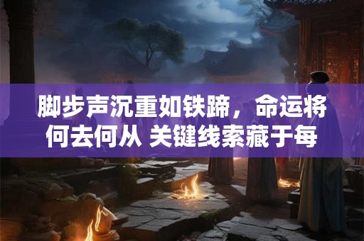 脚步声沉重如铁蹄，命运将何去何从 关键线索藏于每一步之中