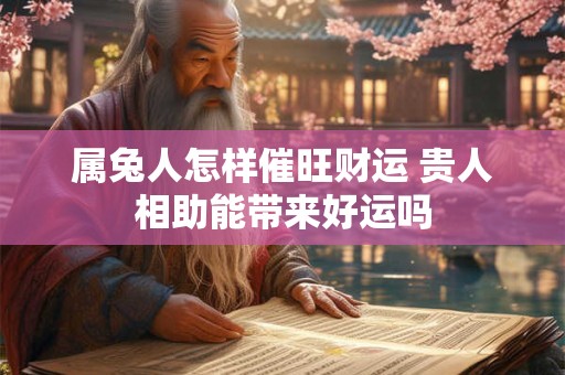 属兔人怎样催旺财运 贵人相助能带来好运吗