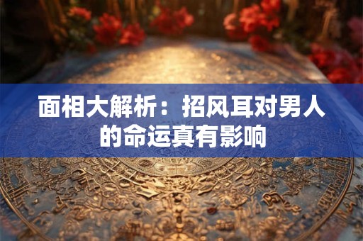 面相大解析：招风耳对男人的命运真有影响