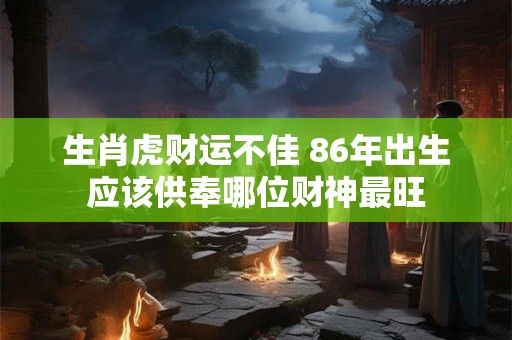 生肖虎财运不佳 86年出生应该供奉哪位财神最旺