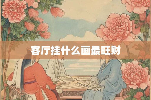 客厅挂什么画最旺财
