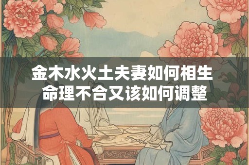 金木水火土夫妻如何相生 命理不合又该如何调整