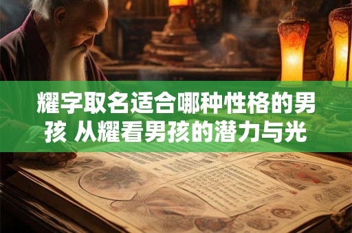 耀字取名适合哪种性格的男孩 从耀看男孩的潜力与光芒
