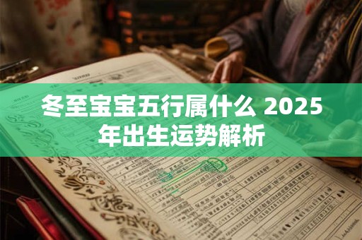 冬至宝宝五行属什么 2025年出生运势解析