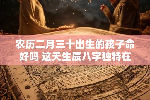 农历二月三十出生的孩子命好吗 这天生辰八字独特在哪