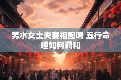 男水女土夫妻相配吗 五行命理如何调和